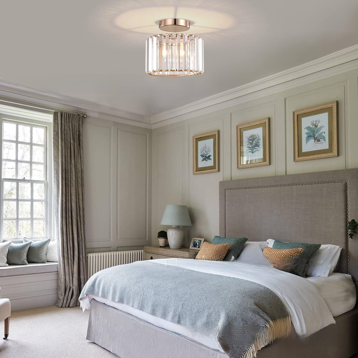 Crystal Ceiling Light with LED