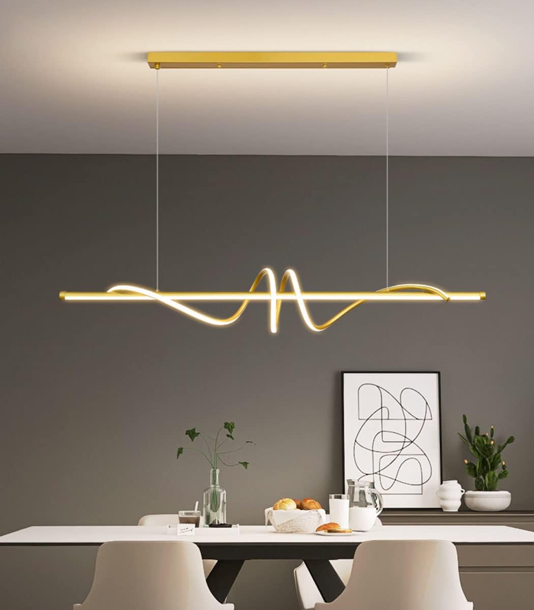 Three Ring Modern LED Dining Chandelier