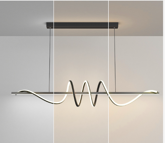 Three Ring Modern LED Dining Chandelier