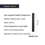 Waterproof Outdoor LED Strip Wall Lamp Minimalist Design IP65