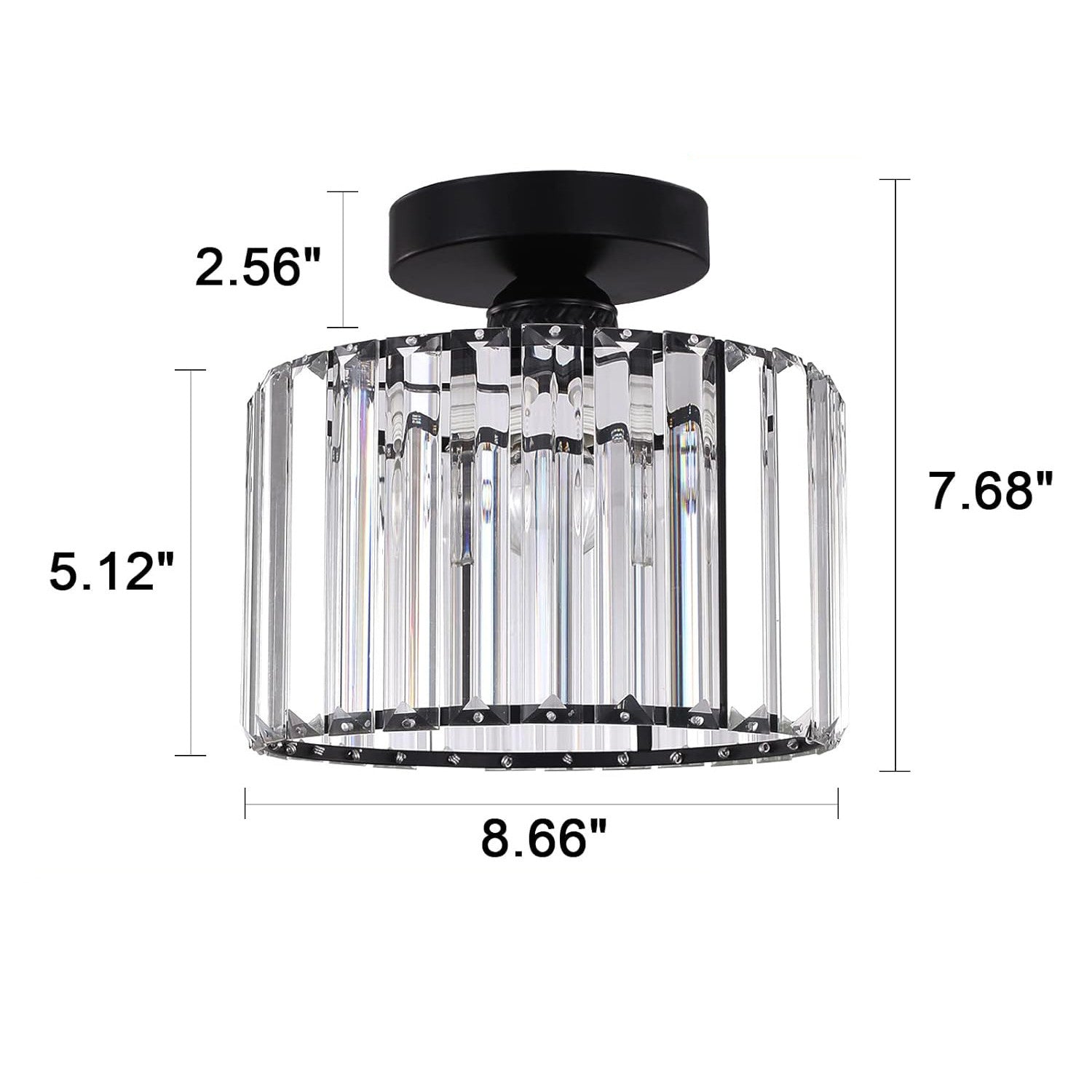 Crystal Ceiling Light with LED