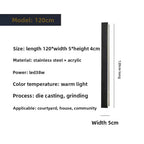 Waterproof Outdoor LED Strip Wall Lamp Minimalist Design IP65