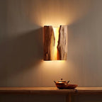 Solid Wood Wall lamp with LED Lighting