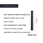 Waterproof Outdoor LED Strip Wall Lamp Minimalist Design IP65