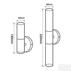 Cylindrical Wall Lamp