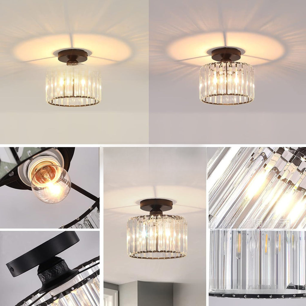 Crystal Ceiling Light with LED